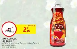 Sangria rouge don simon