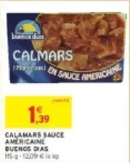 Calamars sauce américaine buenos dias