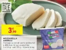 Intermarché Mozzarella ambrosi offre