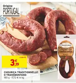 Intermarché o transmontano Chouriça Traditionnelle offre