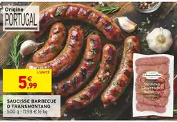 Intermarché O Transmontano Saucisse Barbecue offre