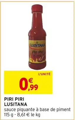 Intermarché LUSITANA Piri piri offre