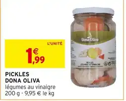 Intermarché Dona Oliva Pickles offre