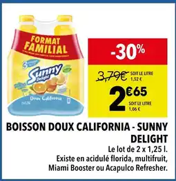 Supeco Sunny Delight Boisson doux California offre