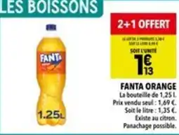 Supeco Fanta orange offre