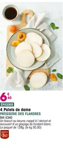 Croque Gel 4 Palets de dame offre