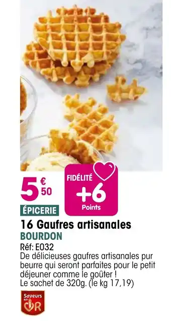 Croque Gel 16 Gaufres artisanales offre