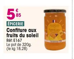 Croque Gel Confiture aux fruits du soleil offre