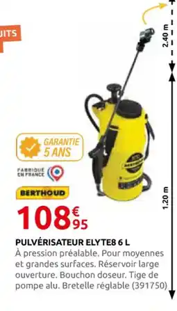 Rural Master Pulvérisateur elytes offre
