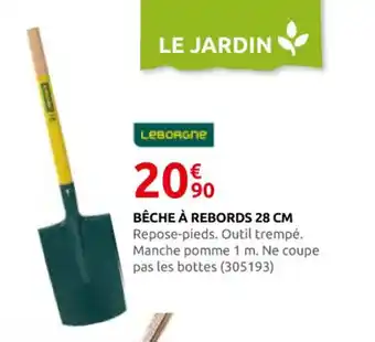 Rural Master Bêche à rebords offre