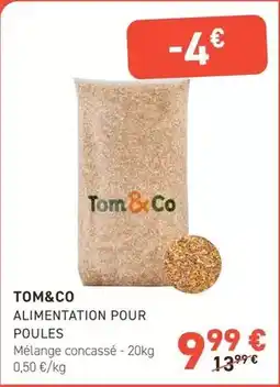 Tom&Co Tom&co - alimentation pour poules offre