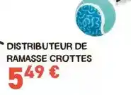 Tom&Co Distributeur de ramasse crottes offre