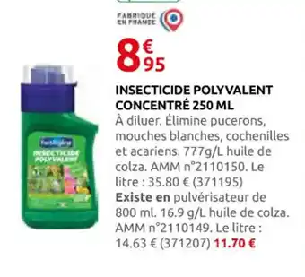 Rural Master Insecticide polyvalent concentré offre