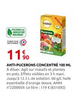 Rural Master Anti-pucerons concentré offre