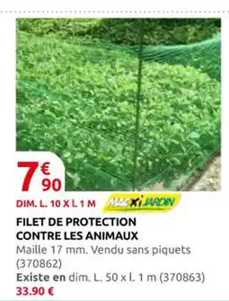 Rural Master Filet de protection contre les animaux offre