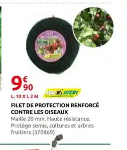Rural Master Filet de protection renforcé contre les oiseaux offre