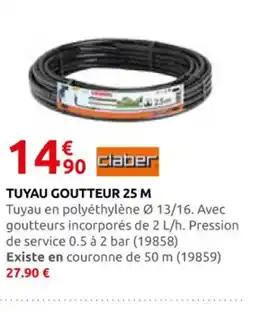 Rural Master Tuyau goutteur 25 m offre