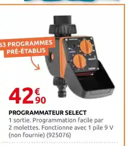 Rural Master Programmateur select offre