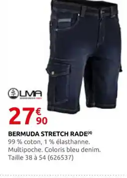 Rural Master Bermuda stretch rade offre