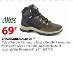 Rural Master Chaussure galibier offre