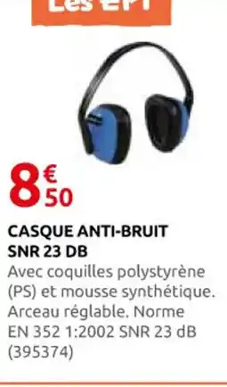 Rural Master Casque anti-bruit snr 23 db offre