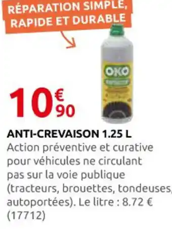 Rural Master Anti-crevaison offre