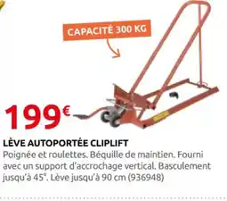 Rural Master Lève autoportée cliplift offre