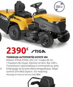 Rural Master Tondeuse autoportée estate 384 offre