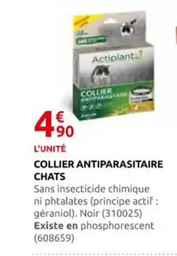 Rural Master Collier antiparasitaire chats offre