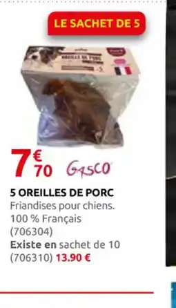 Rural Master 5 oreilles de porc offre