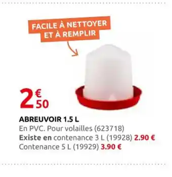 Rural Master Abreuvoir offre