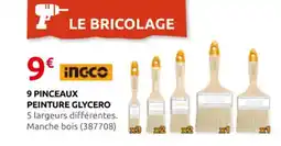 Rural Master 9 pinceaux peinture glycero offre