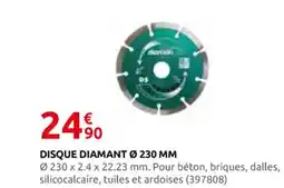 Rural Master Disque diamant offre