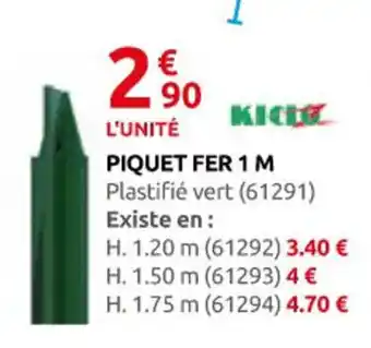 Rural Master Piquet fer offre