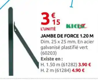 Rural Master Jambe de force offre