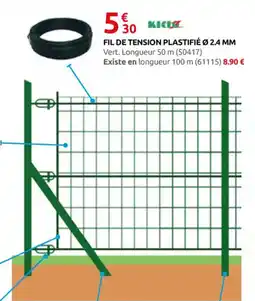 Rural Master Fil de tension plastifié offre