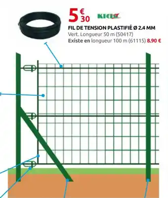 Rural Master Fil de tension plastifié offre