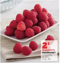 Maximarché Framboise offre