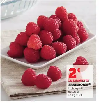 Maximarché Framboise offre