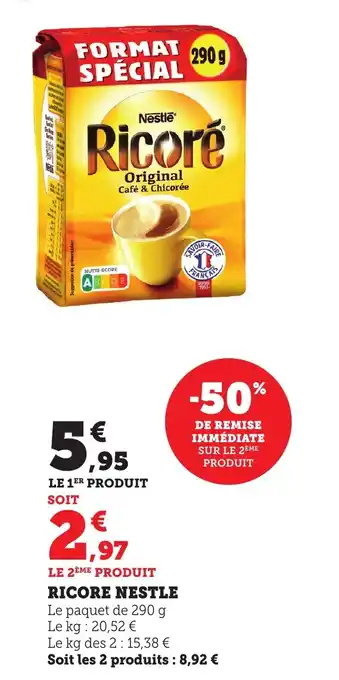 Maximarché RICORE Nestle offre