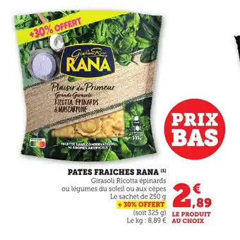 Maximarché RANA Pates fraiches offre