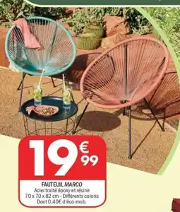 La Foir'Fouille Fauteuil marco offre