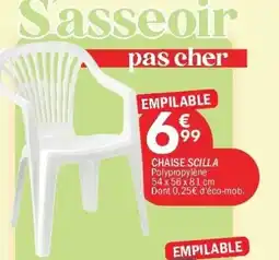 La Foir'Fouille Chaise scilla offre