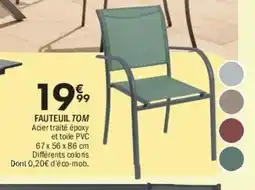 La Foir'Fouille Fauteuil tom offre