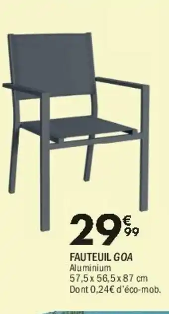 La Foir'Fouille Fauteuil goa offre