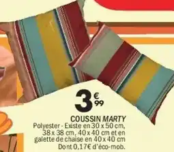 La Foir'Fouille Coussin marty offre