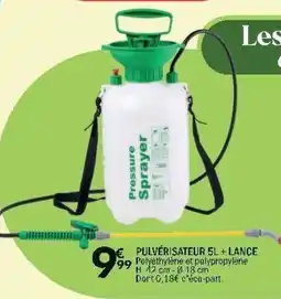 La Foir'Fouille Pulvérisateur 5l + lance offre