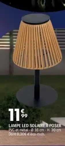 La Foir'Fouille Lampe led solaire à poser offre