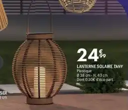 La Foir'Fouille Lanterne solaire tany offre