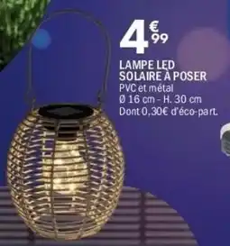 La Foir'Fouille Lampe led solaire à poser offre